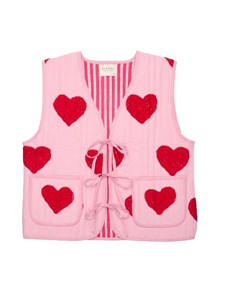 Forudbestilling - Sissel Edelbo - Honey Vest SE 1424 - Red Heart Veste 