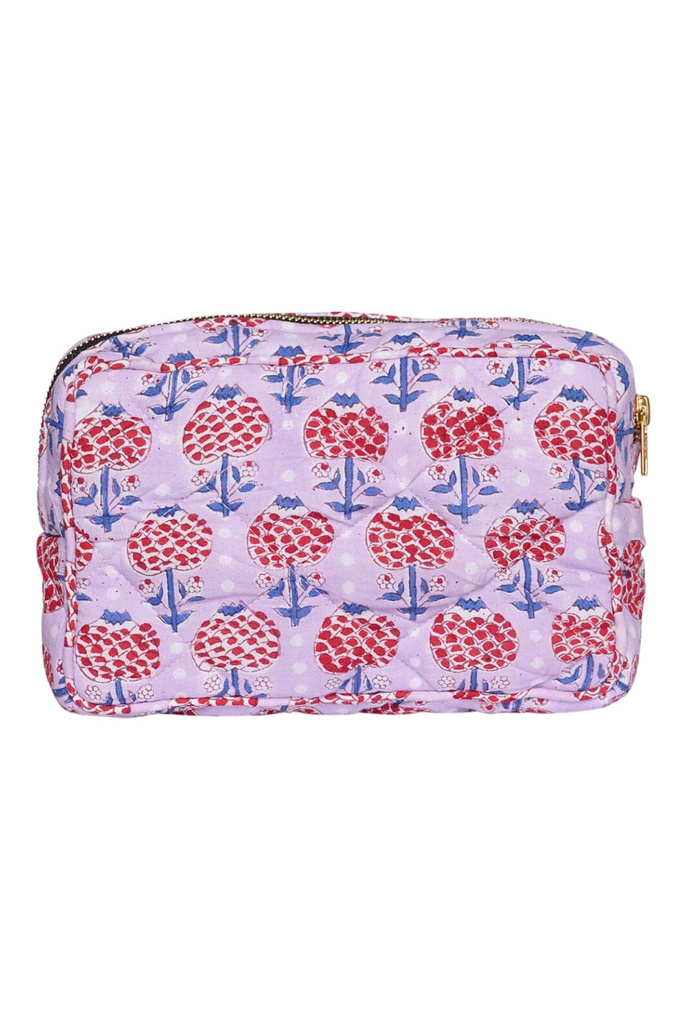 Forudbestilling - Sissel Edelbo - Julie Cosmetic Bag SE 1394 - Purple Flower Toilettasker 