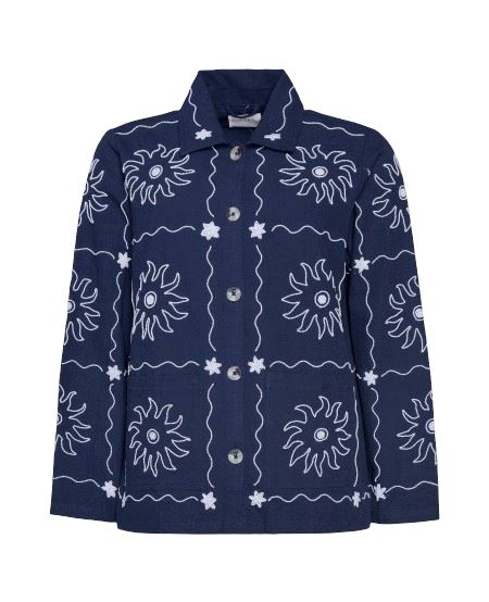 Forudbestilling - Sissel Edelbo - My Jacket SE 1523 - Navy Sun Jakker 