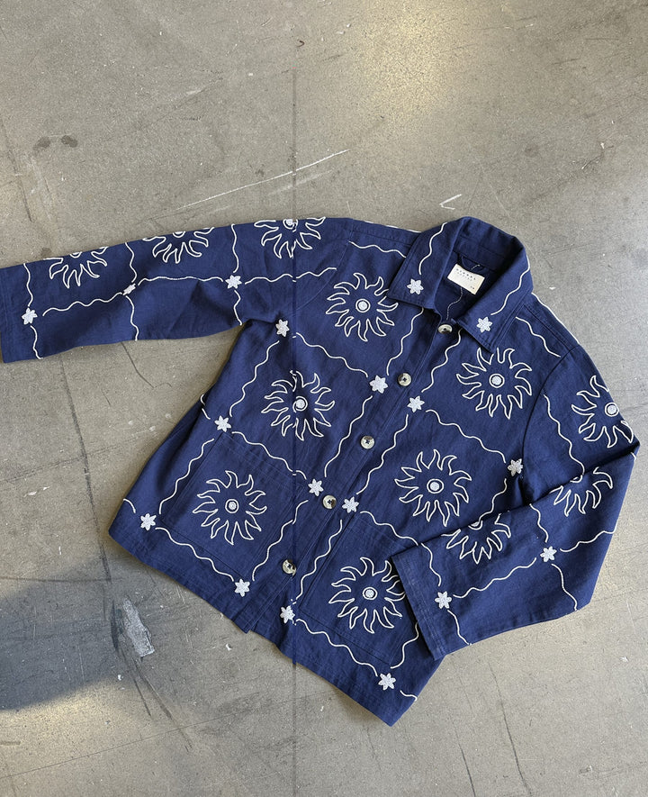 Forudbestilling - Sissel Edelbo - My Jacket SE 1523 - Navy Sun Jakker 