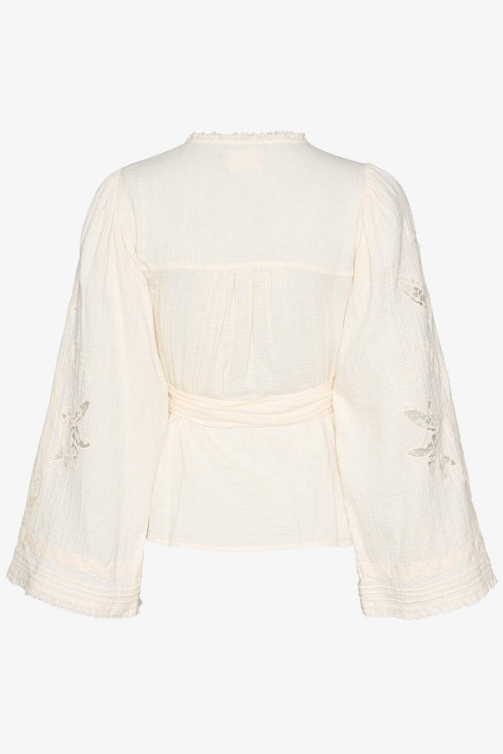 Sissel Edelbo - Winfrey Wrap Top SE 1603 - Off White