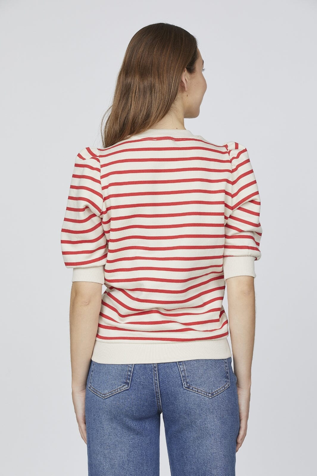 Sisters Point - New.Peva-Puff.Ss 18394 - 832 - Raspberry/Stripe