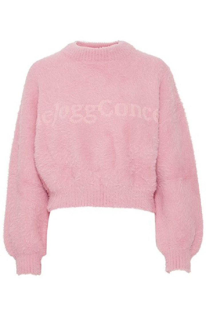 Forudbestilling - The Jogg Concept - Jcofelia Pullover - 151912 Sea Pink Strikbluser 