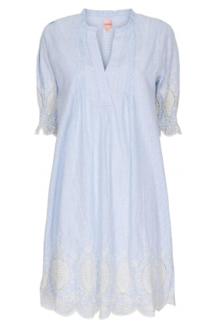 Gossia - Jasmine Dress - Blue Stripes Kjoler 