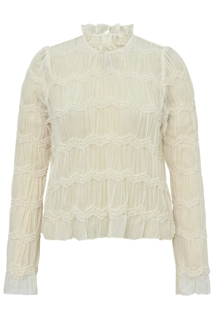 Gossia - Pinarago Blouse - Creme Bluser 