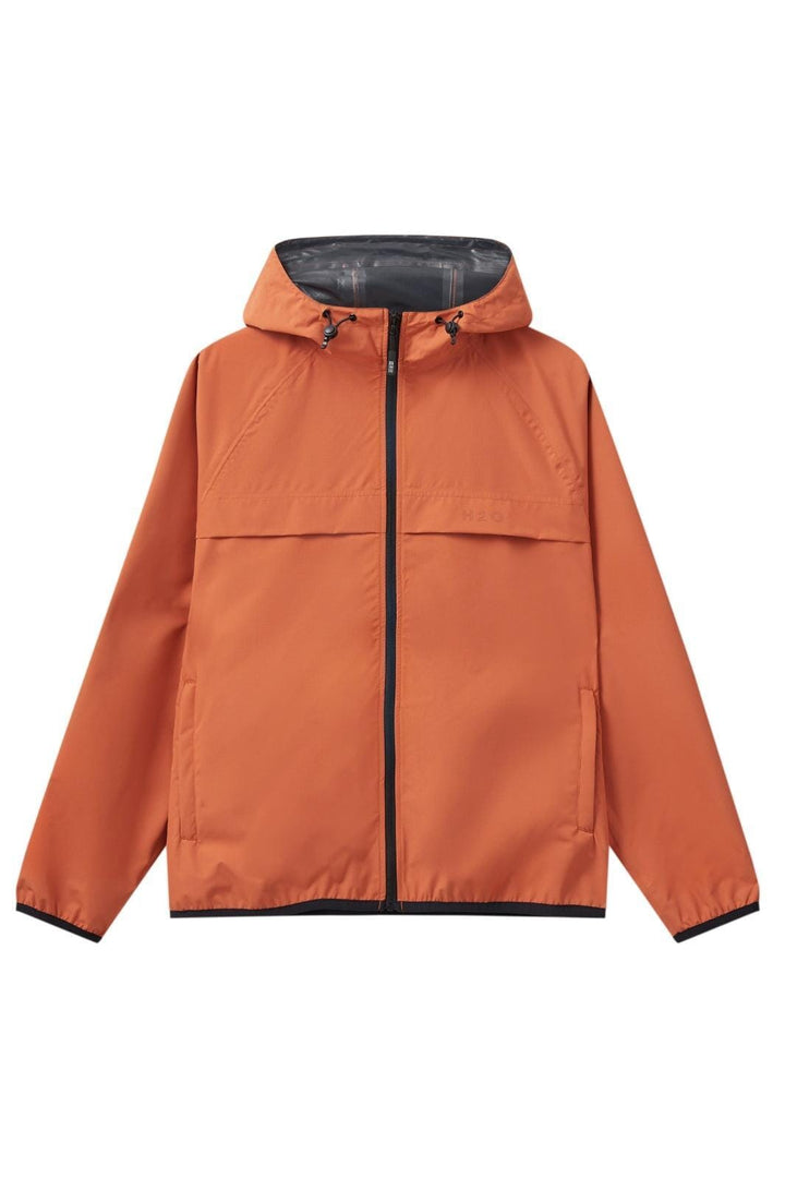 H2O - Rømø Lw Rain Jacket Packable - 2047 Autumn Leaf Regnjakker 