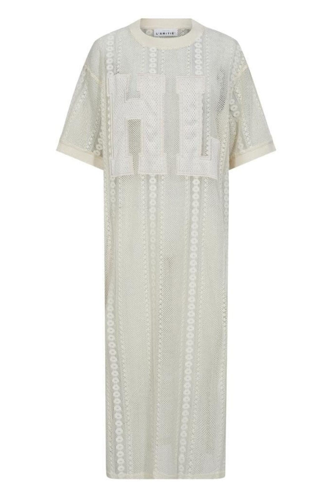 Haute L'Amitié - Rough Lace Team Dress HL10026 - Off-White