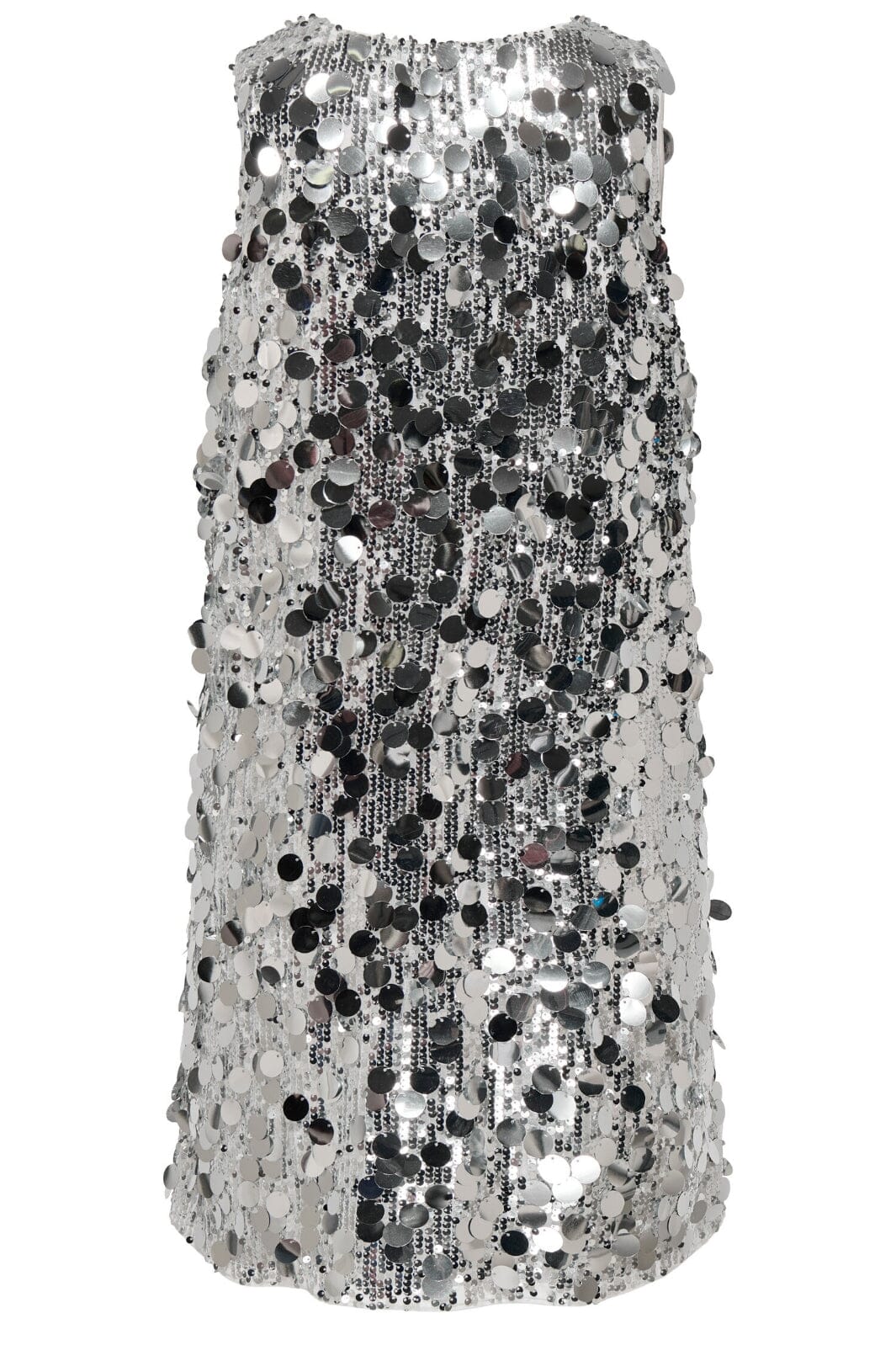 JDY - Jdyclaire S/L Sequins V-Neck Dress 15350703 - 4781152 - Silver