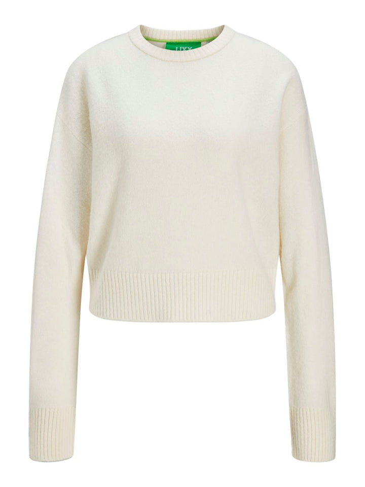 Jjxx - Jxadina Diverse Crew Neck Knit - 4665639 Vanilla Ice