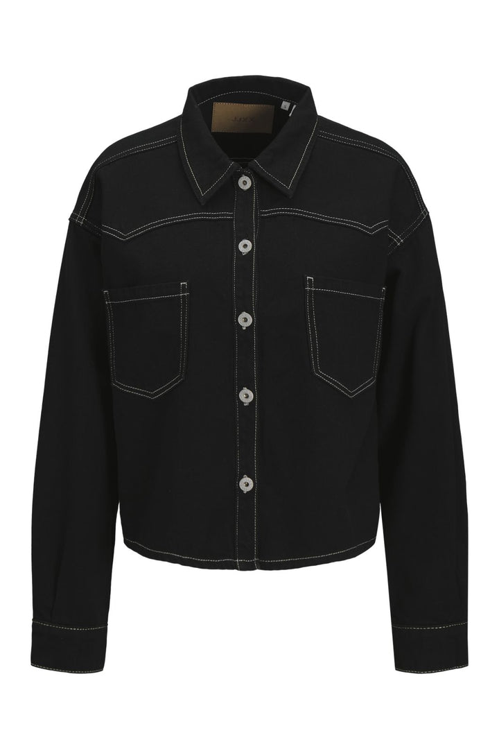 Jjxx - Jxalexa Fia Ovs Ls Denim Shirt - 4845915 Black Denim