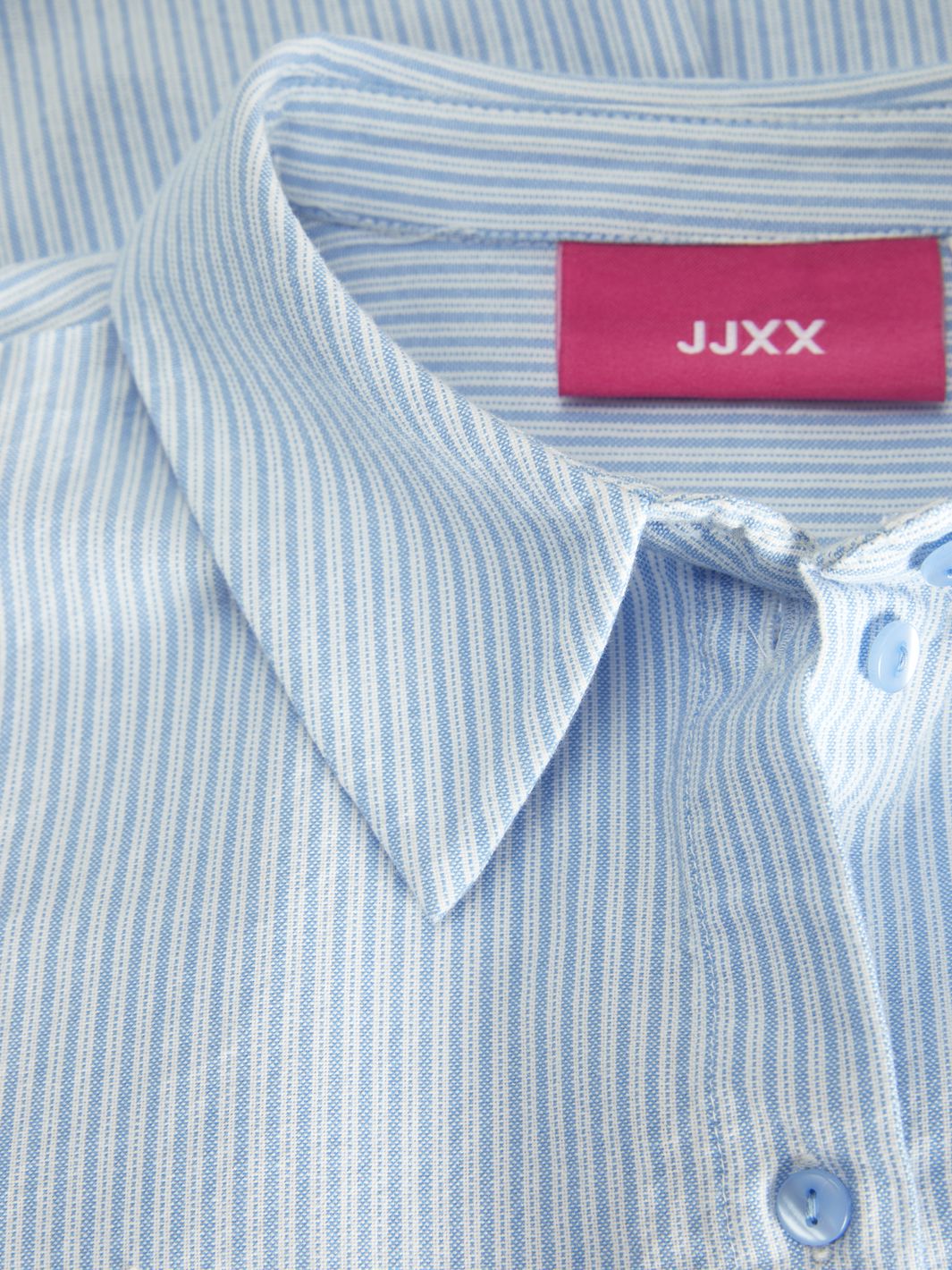 Jjxx - Jxsiva Oxford Ss Pocket Shirt - 4662402 Little Boy Blue Blanc De Blanc