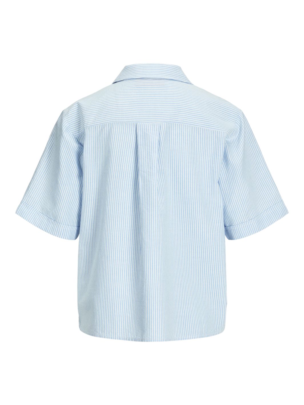 Jjxx - Jxsiva Oxford Ss Pocket Shirt - 4662402 Little Boy Blue Blanc De Blanc