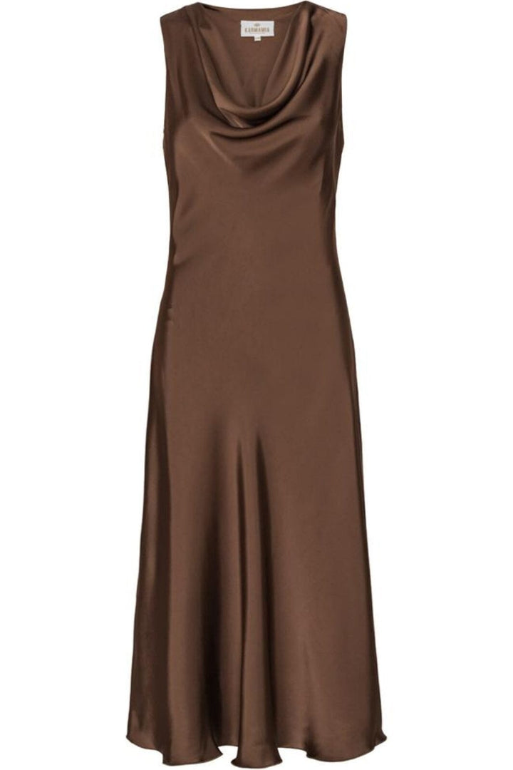 Karmamia - Flow Dress 2009 - Semi Rich Brown Kjoler 