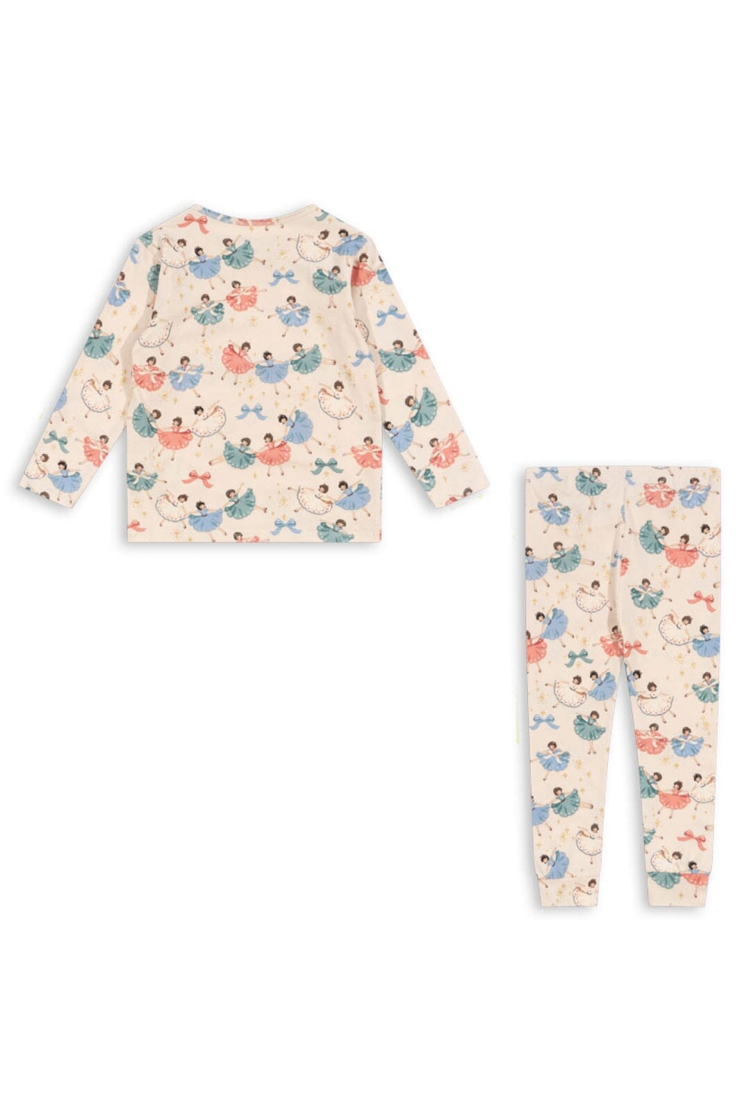 Konges Sløjd - Basic Blouse/pants Set Gots ks101887 - Bow Ballerina Sæt 