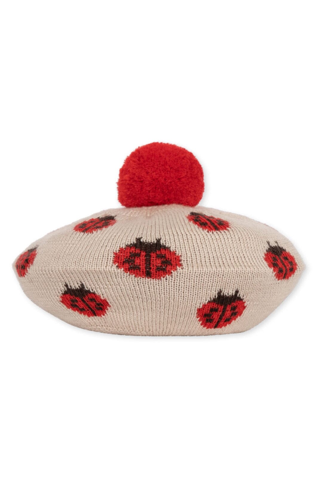 Konges Sløjd - Belou Knit Beret Ks102222 - Ladybug Hatte 