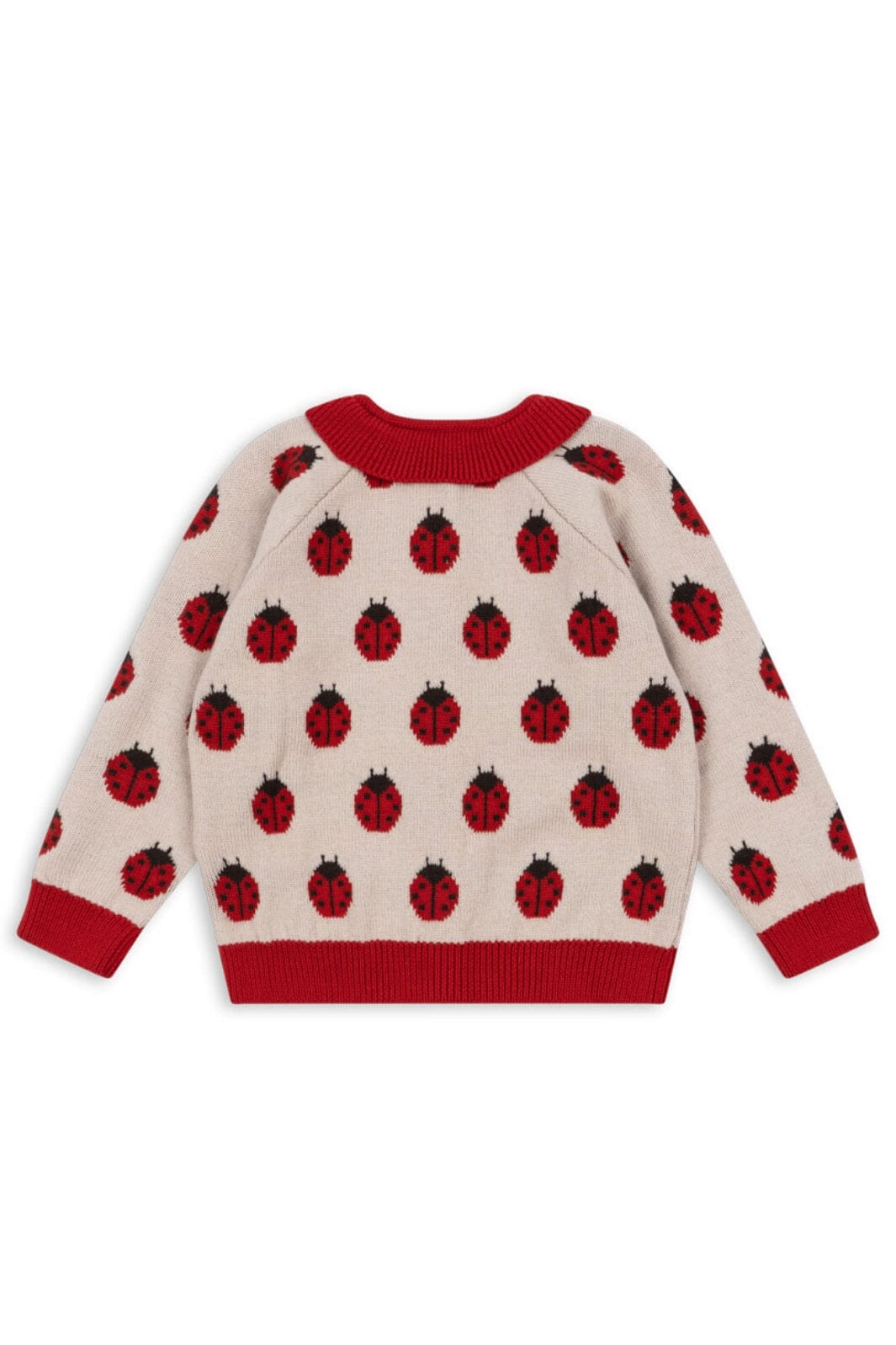 Konges Sløjd - Belou Knit Cardigan Ks102221 - Ladybug Cardigans 