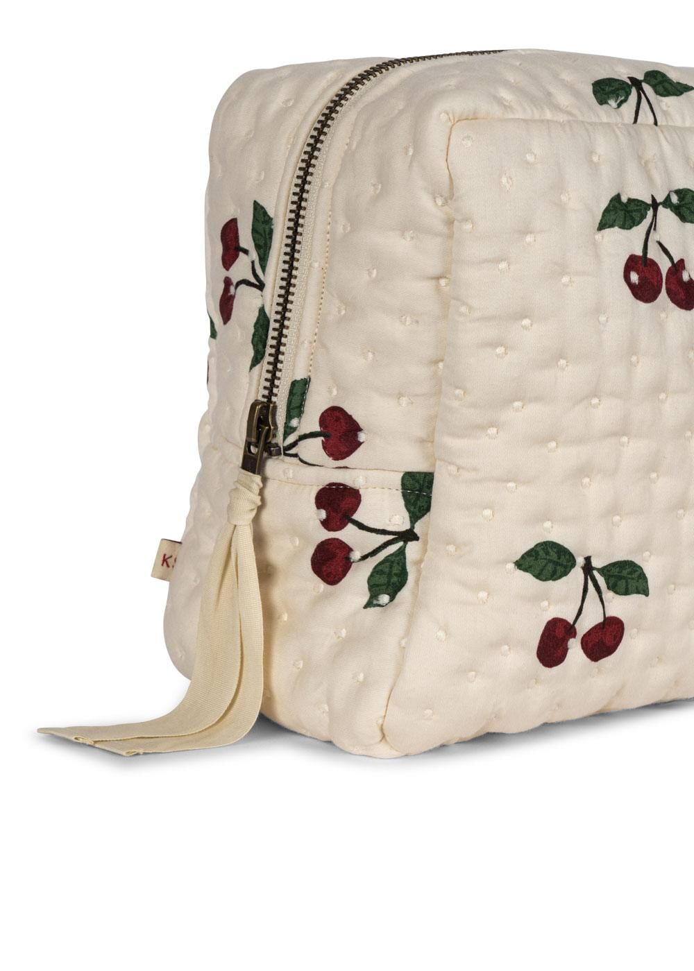 Konges Sløjd - Big Quilted Toiletry Bag - Ma Grande Cerise Toilettasker 