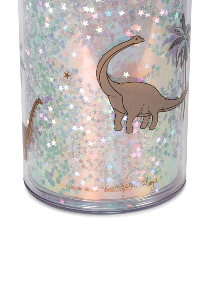 Konges Sløjd - Glitter Bottle - Dino Drikkedunke 