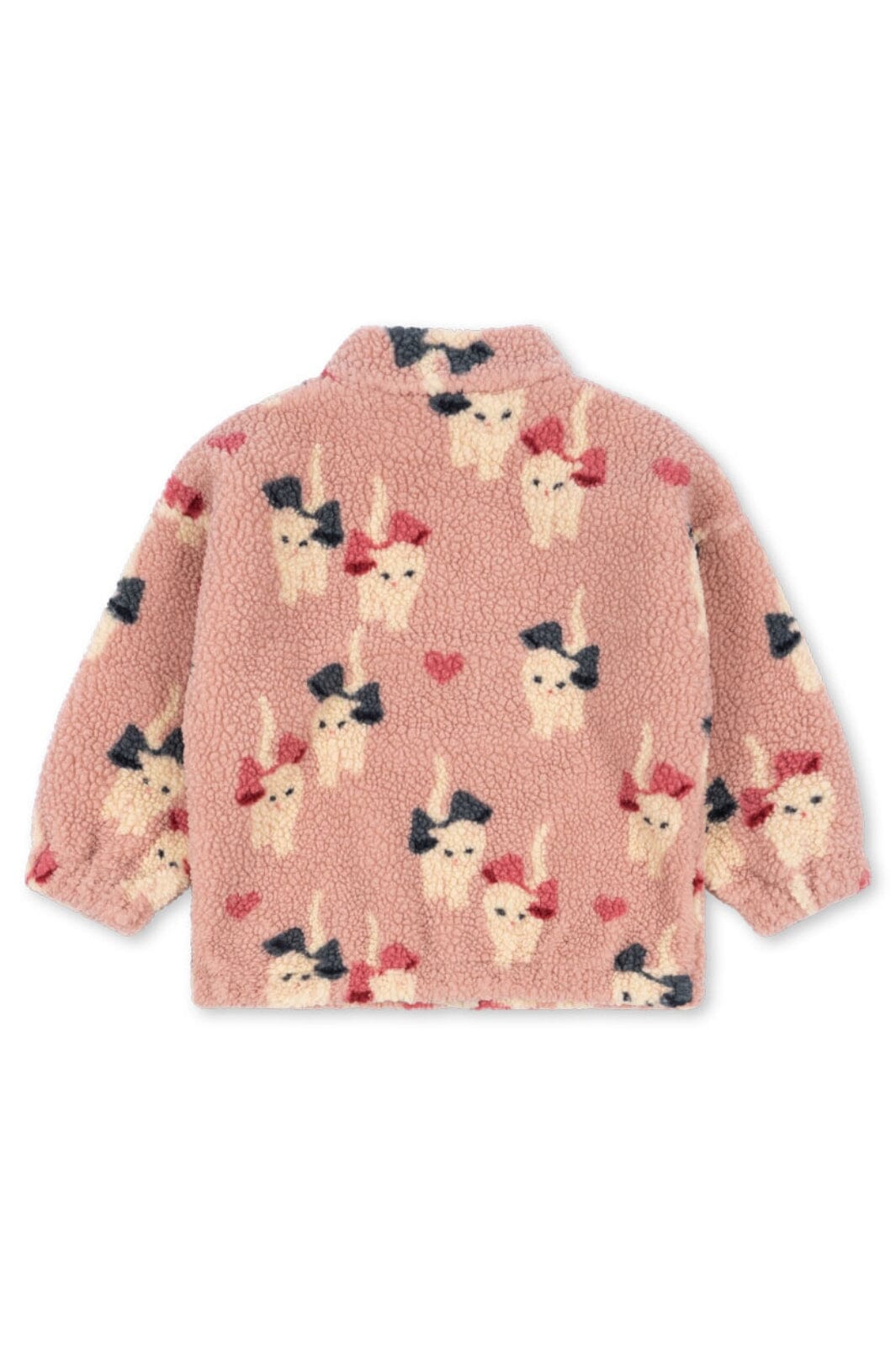 Konges Sløjd - Jody Teddy Jacket Grs Ks102308 - Bow Kitty