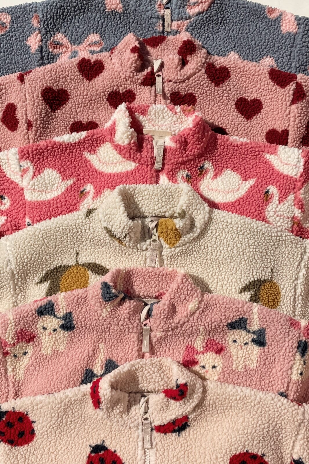 Konges Sløjd - Jody Teddy Jacket Grs Ks102308 - Bow Kitty