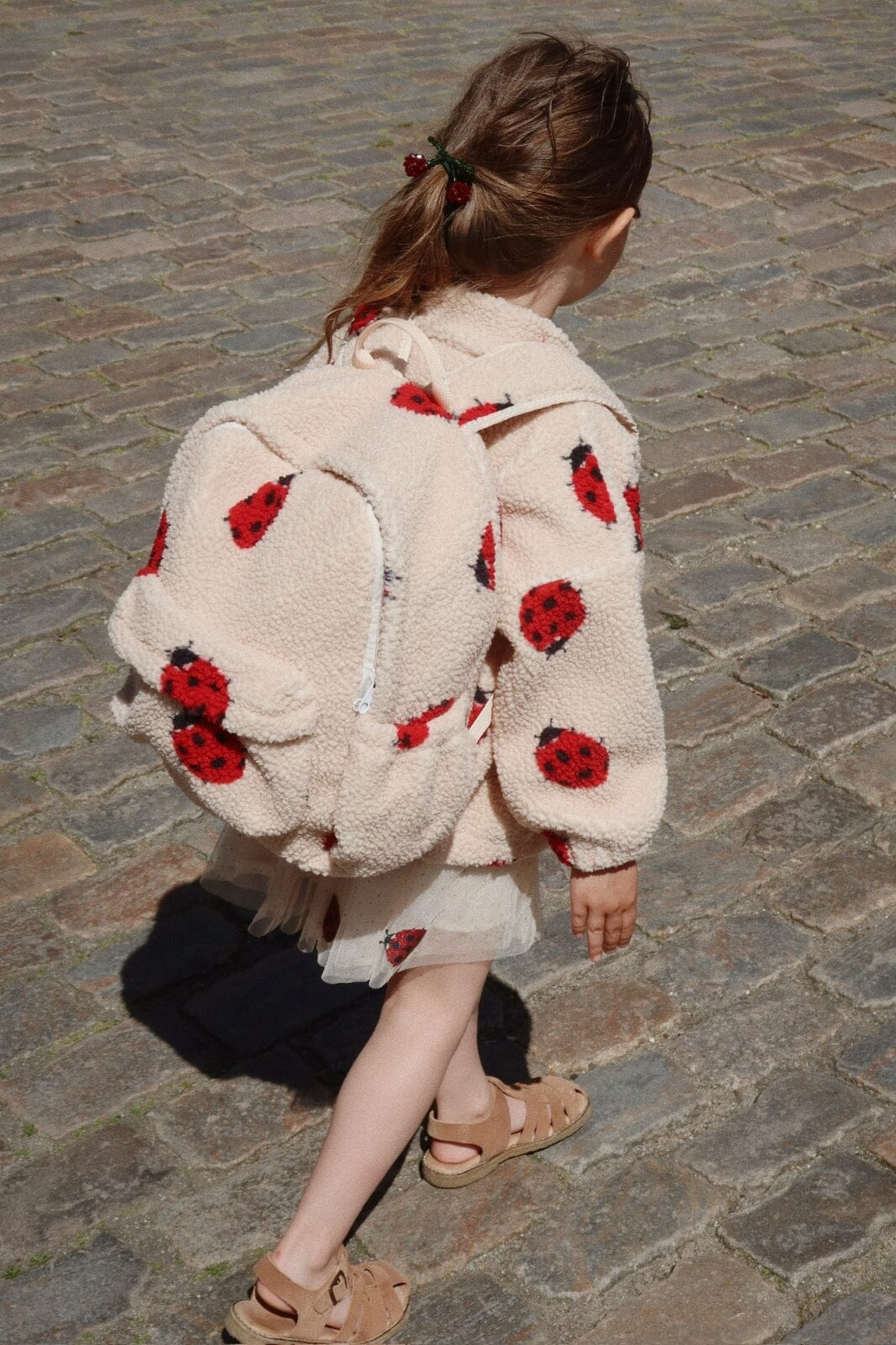 Konges Sløjd - Jody Teddy Jacket Grs Ks102308 - Ladybug Sand