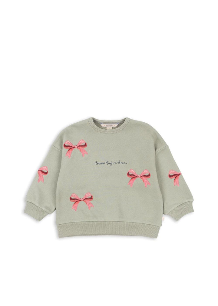 Konges Sløjd - Lou Bow Sweatshirt Ocs - Tea Sweatshirts 