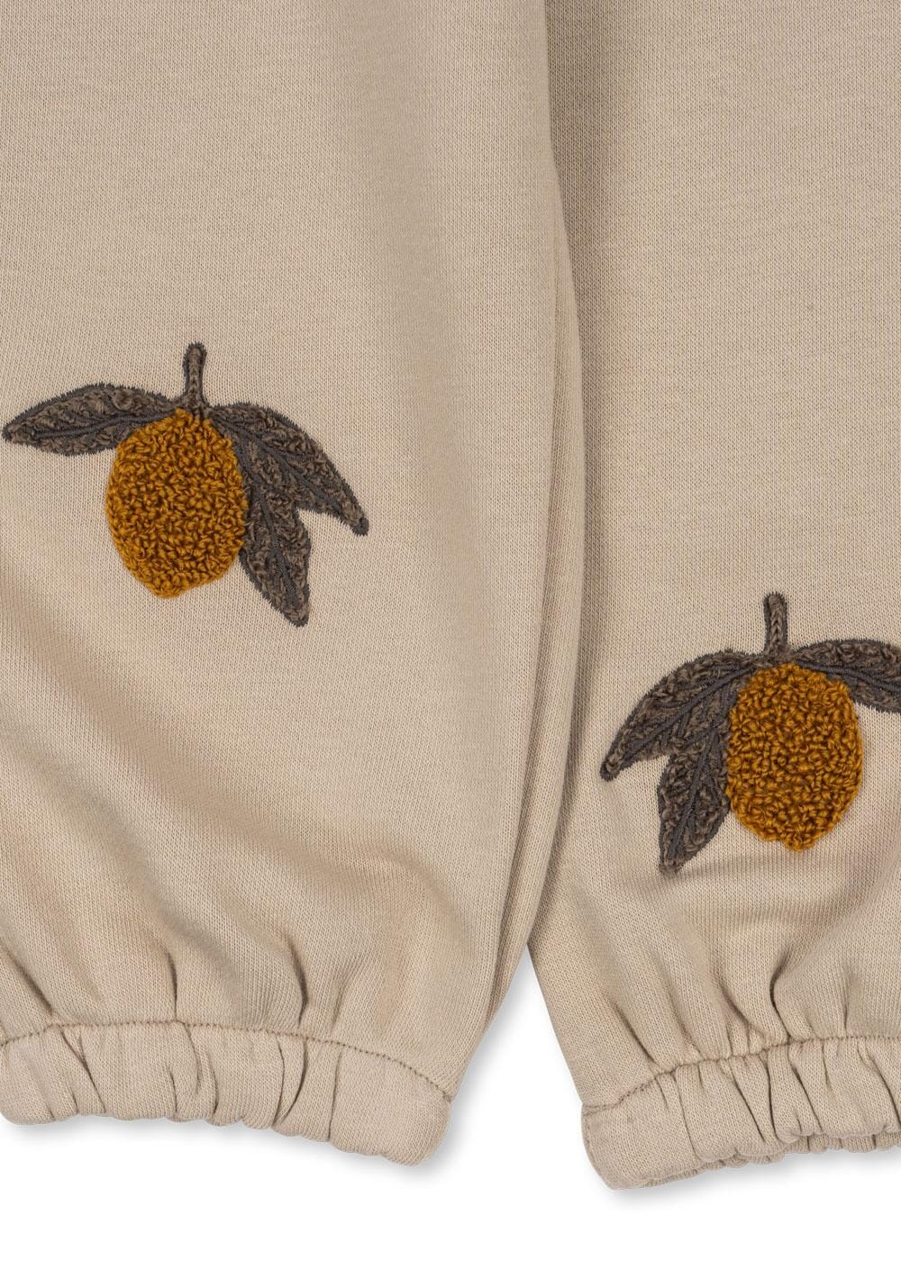 Konges Sløjd - Lou Terry Sweat Pants Ocsks102023 - Oxford Tan Sweatpants 