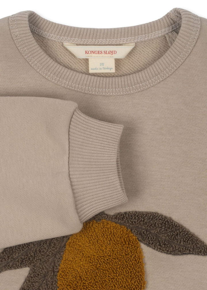 Konges Sløjd - Lou Terry Sweat Shirt Ocsks102024 - Oxford Tan Sweatshirts 