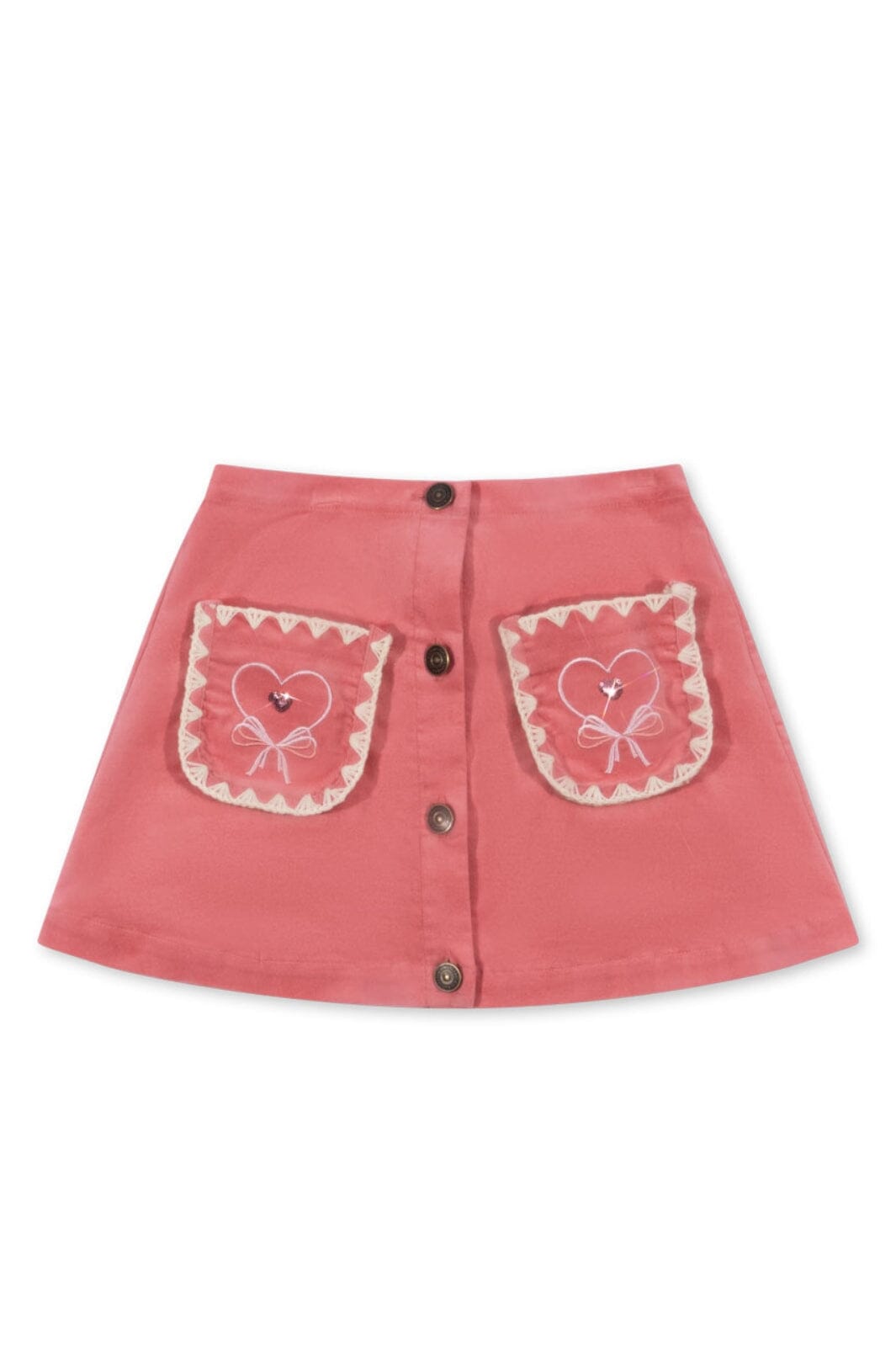 Konges Sløjd - Lucky Skirt Gotsks102031 - Flamingo Plume Nederdele 