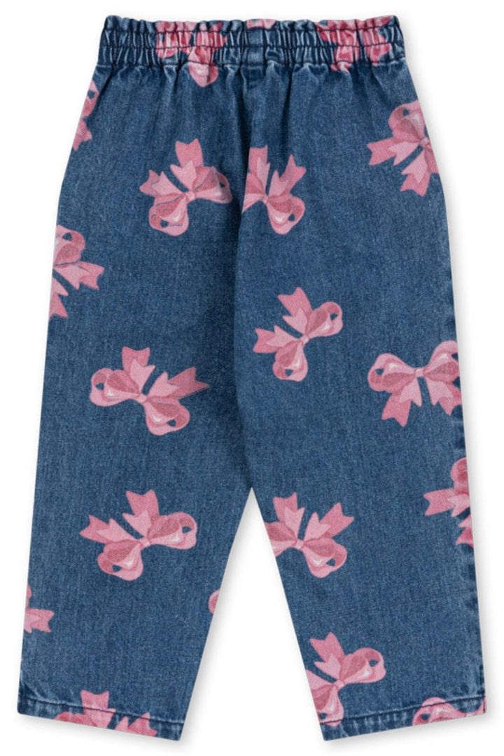 Konges Sløjd - Magot Frill Pants Gots Ks102281 - Bella Bow (for Denim)