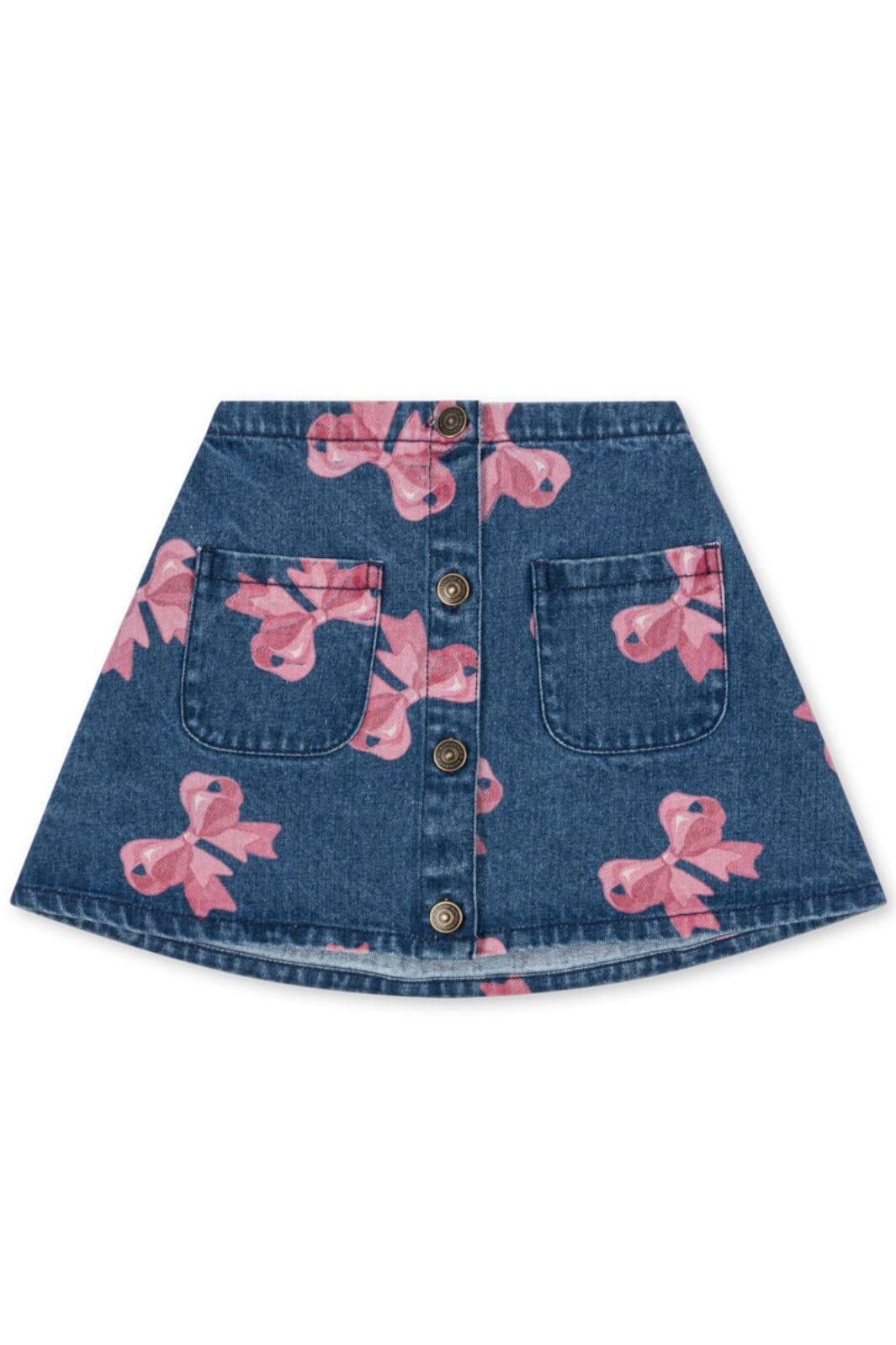 Konges Sløjd - Magot Skirt Gots Ks102283 - Bella Bow (for Denim)