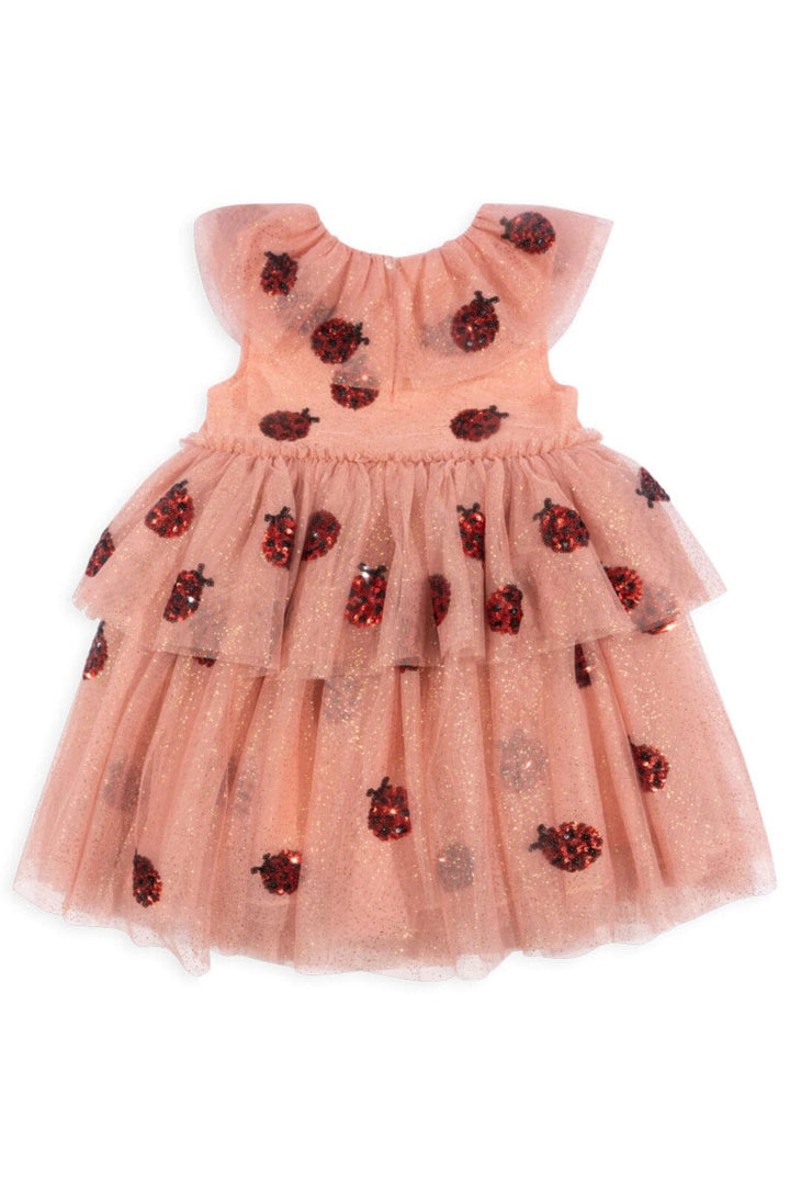 Konges Sløjd - Yvonne Ladybug Dress Ks102219 - Ladybug Sequin Kjoler 