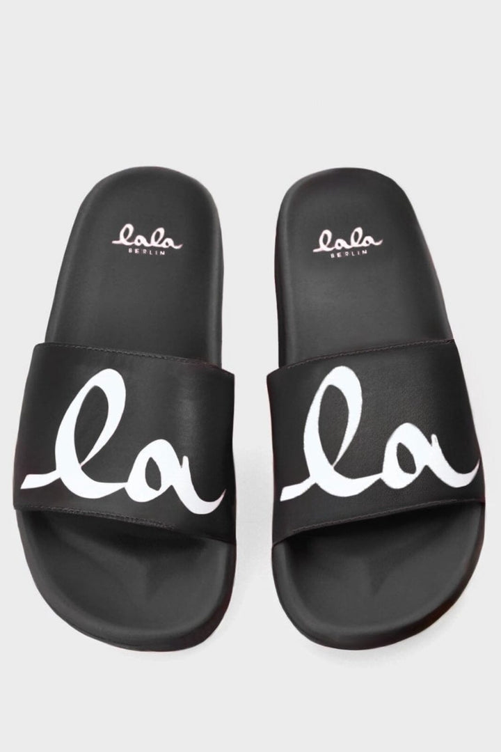 Lala Berlin - Beach Slider Bilbao 10010211 - Black/White