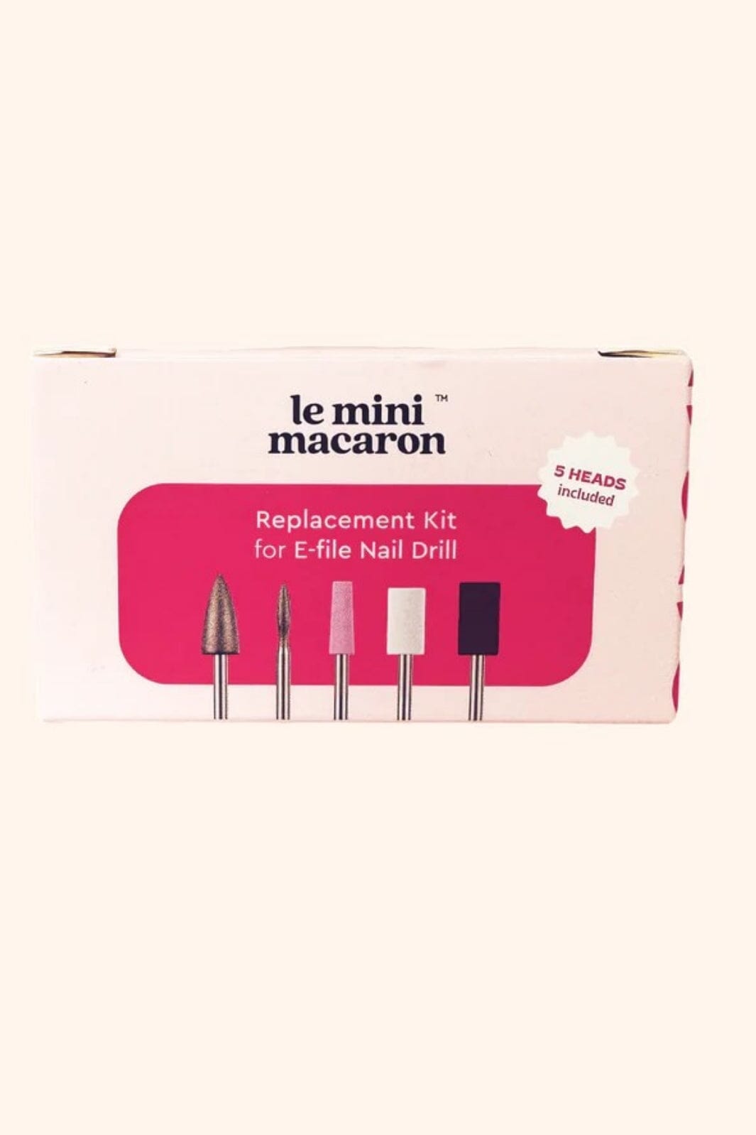 Le Mini Macaron - Replacement Kit For E-File Nail Drill New AC024 - N/A