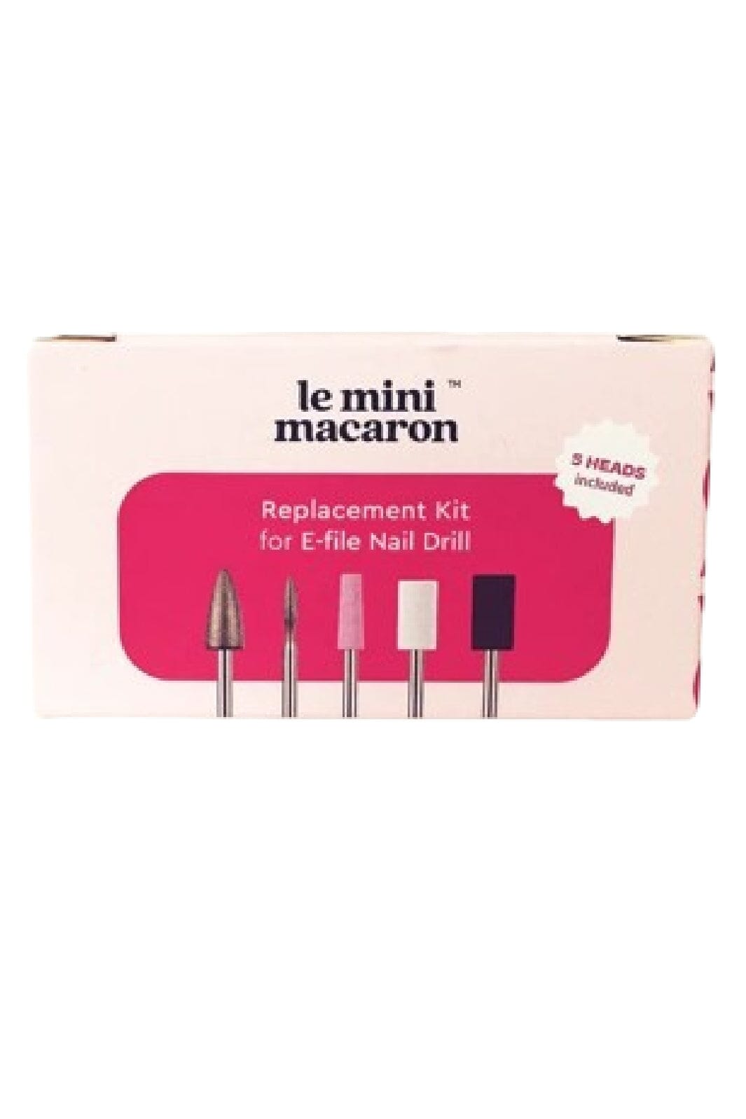 Le Mini Macaron - Replacement Kit For E-File Nail Drill New AC024 - N/A