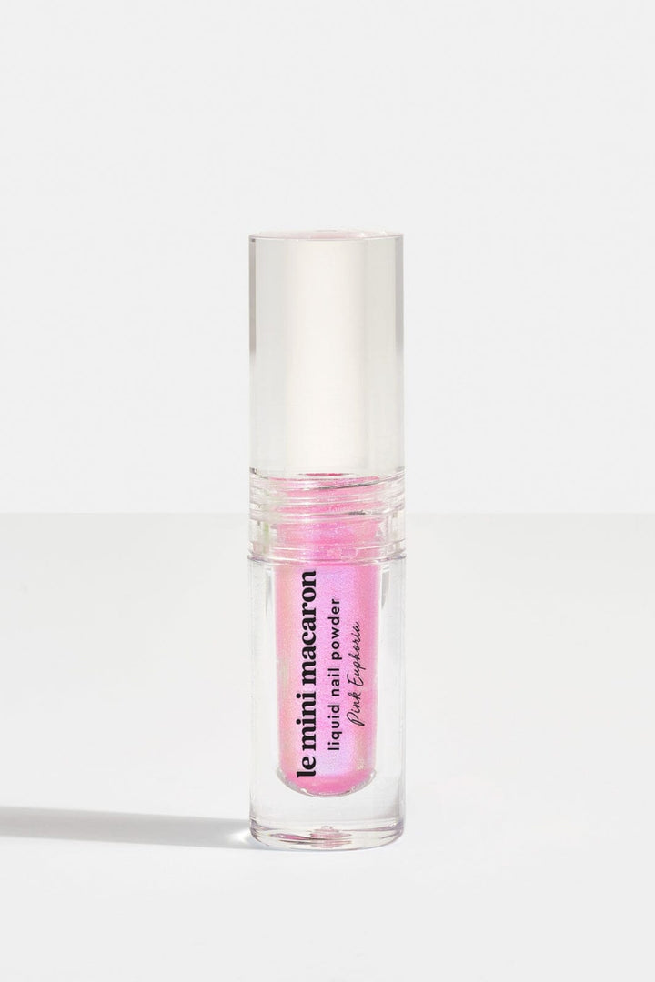 Le Mini Macaron - Stardust Liquid Nail Powder - Pink Euphoria Neglelak 