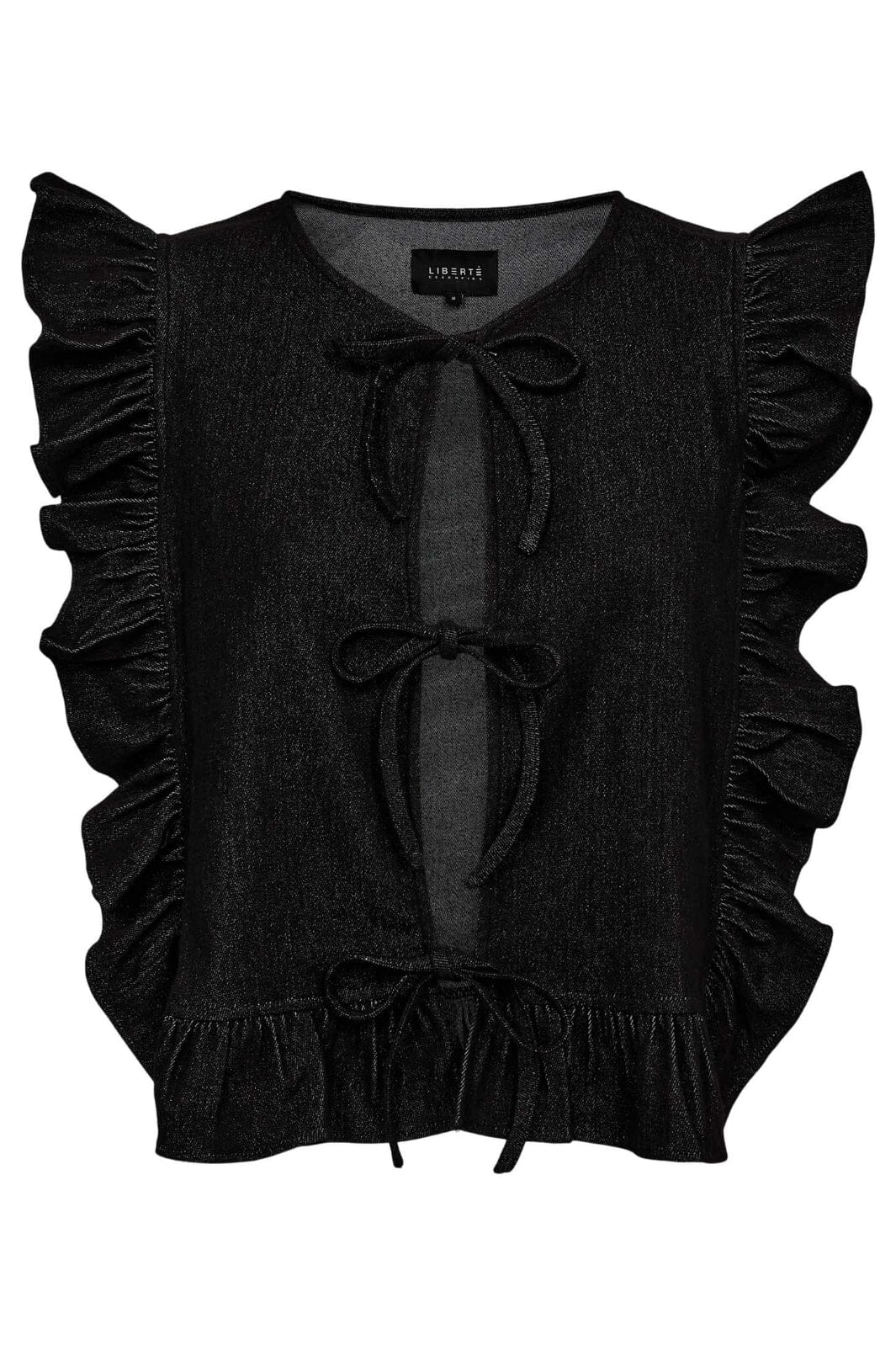 Liberte - Asta-Frill-Vest 22066 - Black Denim