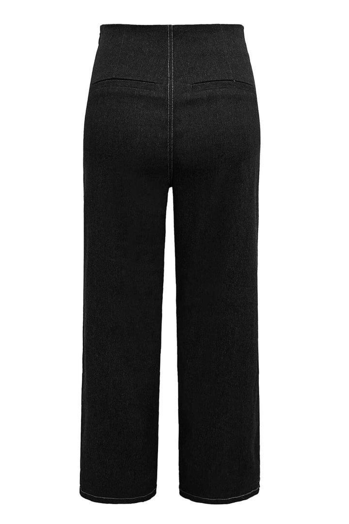 Liberte - Asta-Wide-Pants 22073 - Black Denim