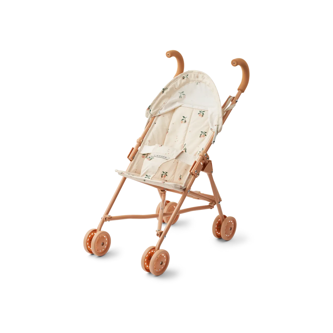 Liewood - Elsie Doll Stroller - Peach / Sea shell Legetøj 