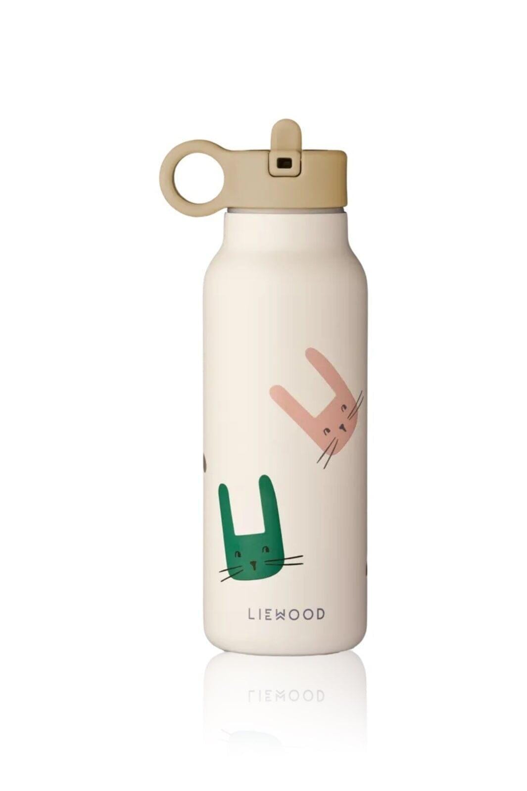 Liewood - Falk Water Bottle 350 ml - Bunny / Sandy Drikkedunke 