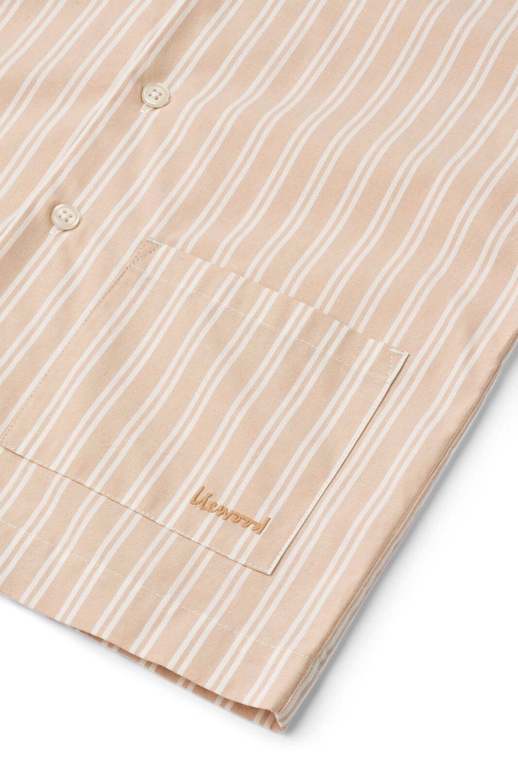 Liewood - Leona Stripe Set - Y/D stripe Sorbet rose / Creme de la creme