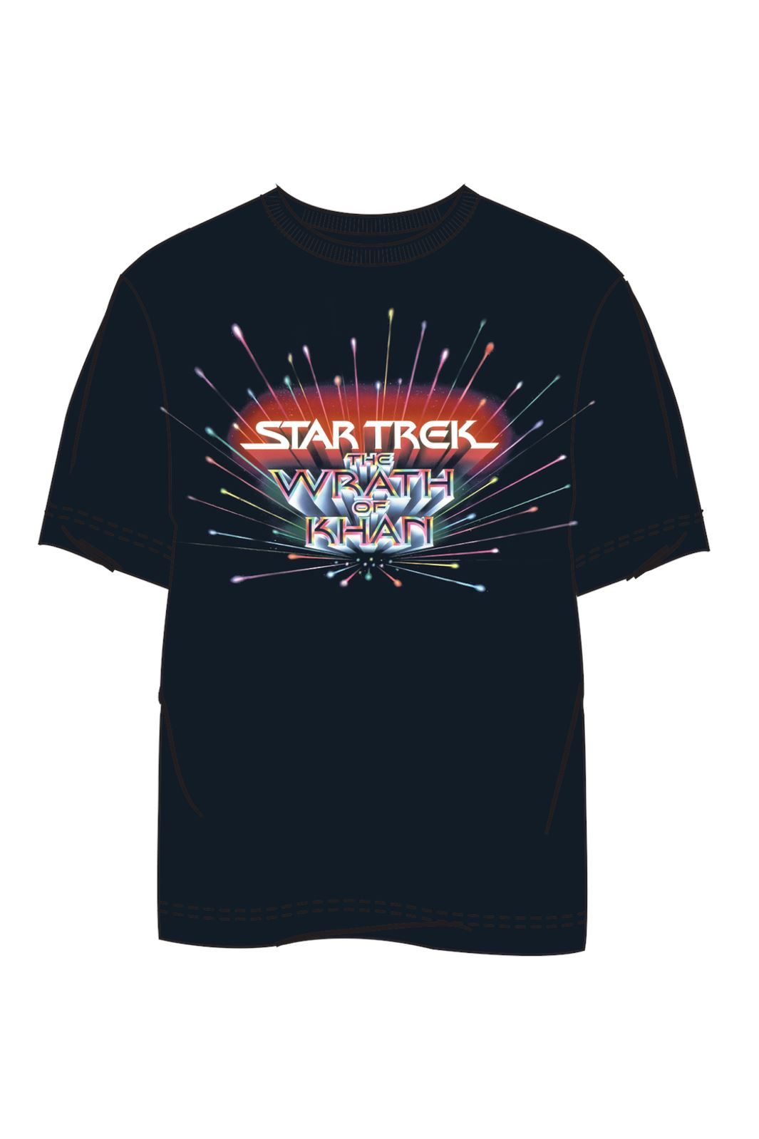 Lmtd - Nlmvinny Startrek L Ss Top Lad Bfu - 4820837 Black