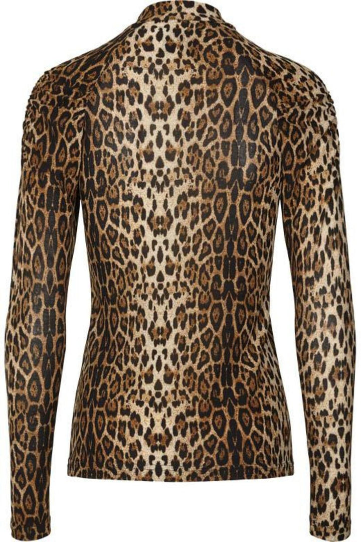 Lollys Laundry - Ellen Blouse - Leopard Print Bluser 