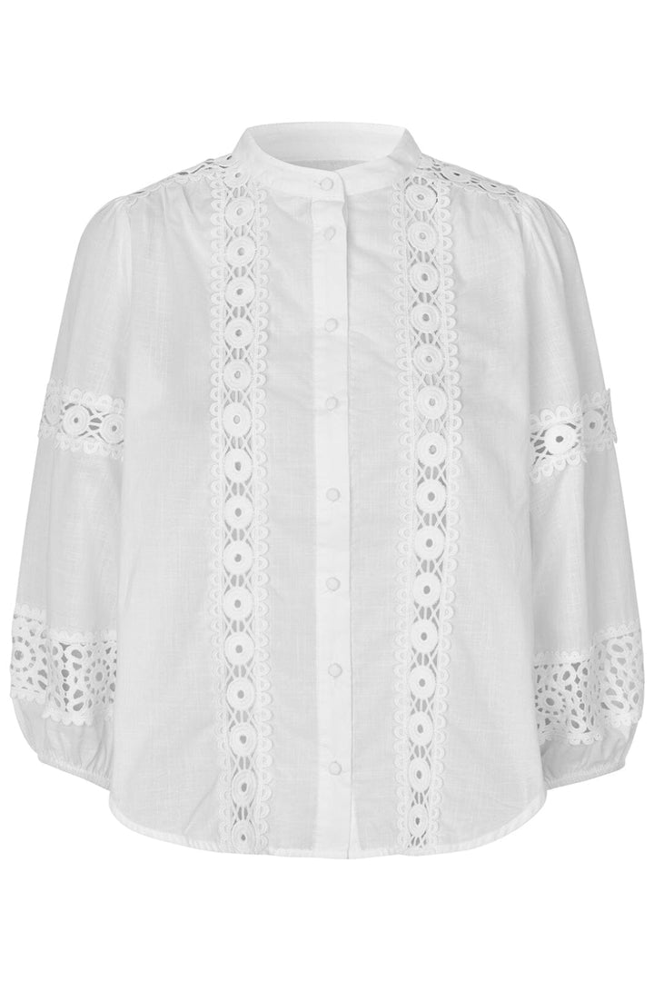 Lollys Laundry - Junell Shirt Ls - 01 White