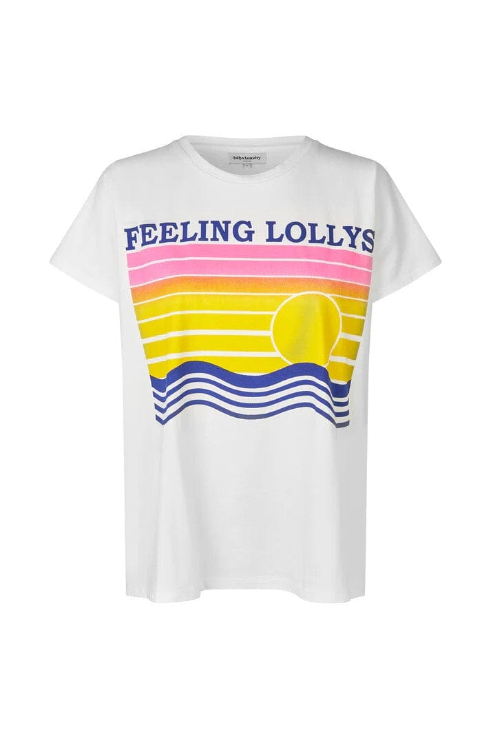 Lollys Laundry - Romall Tee Ss - 01 White