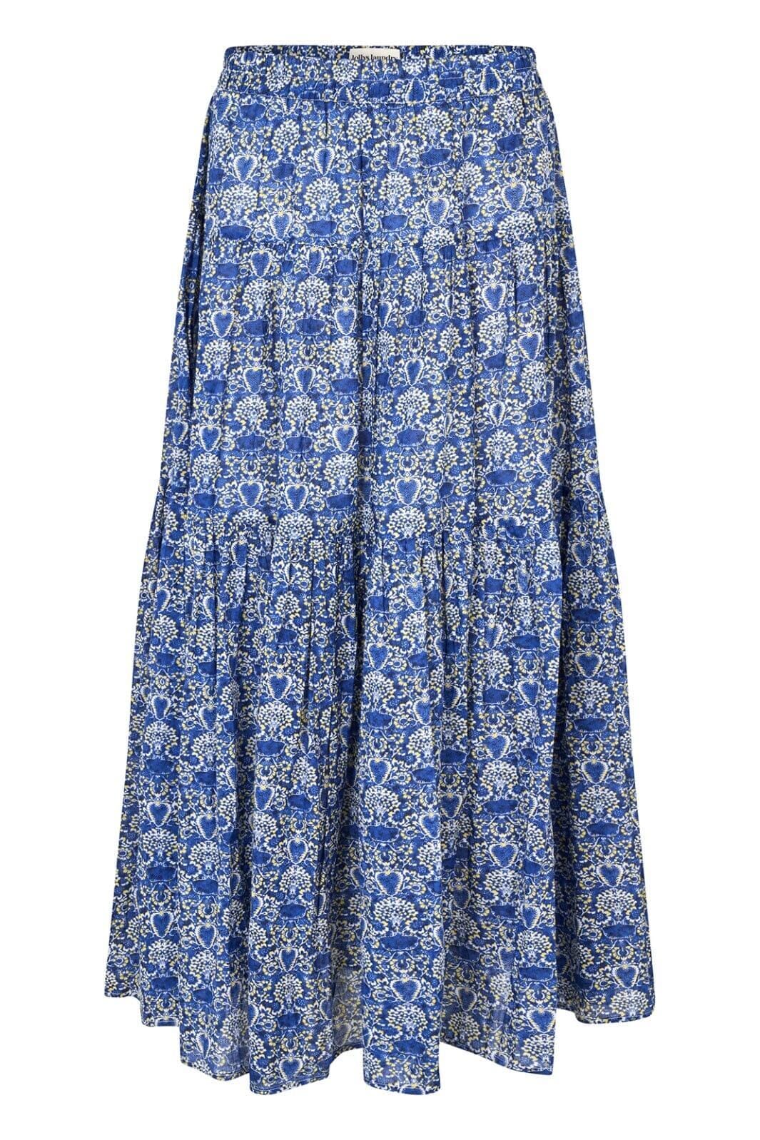 Lollys Laundry - Sunset Maxi Skirt - 20 Blue Nederdele 