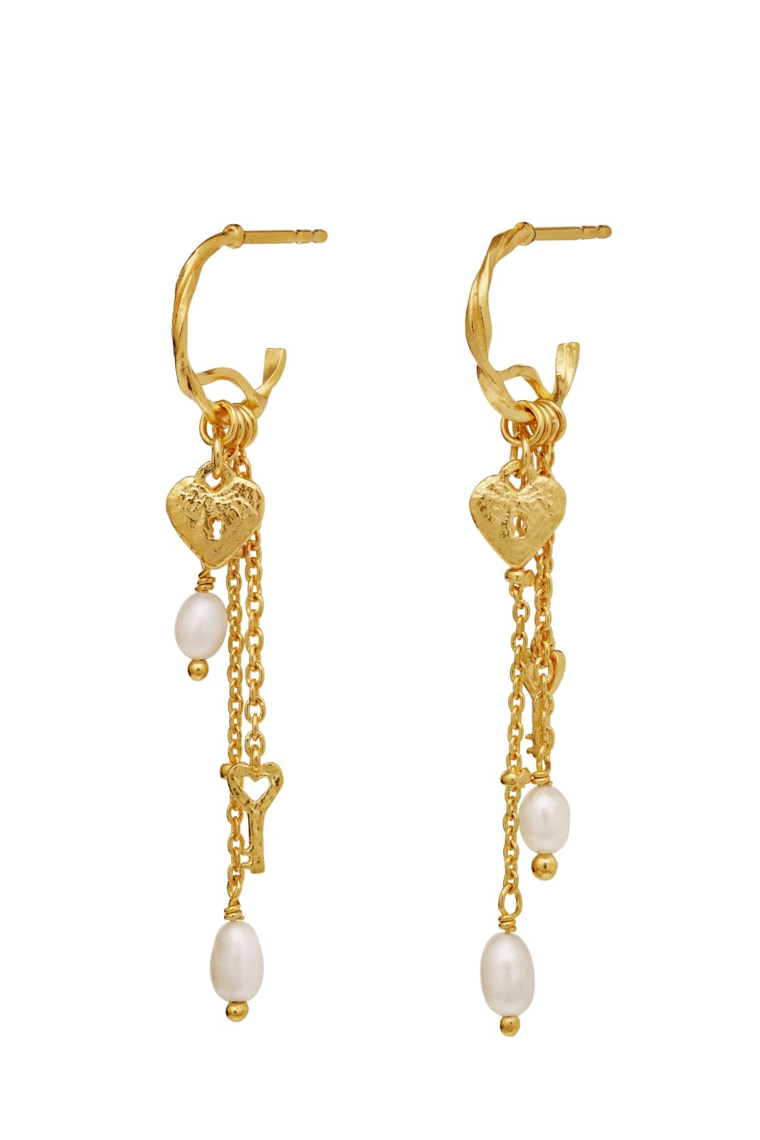 Maanesten - Idris Earrings - 18 Ct Gold Plated 925 Sterling Silver