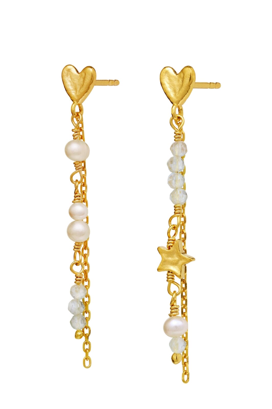 Maanesten - Silma Earrings - 18 Ct Gold Plated 925 Sterling Silver