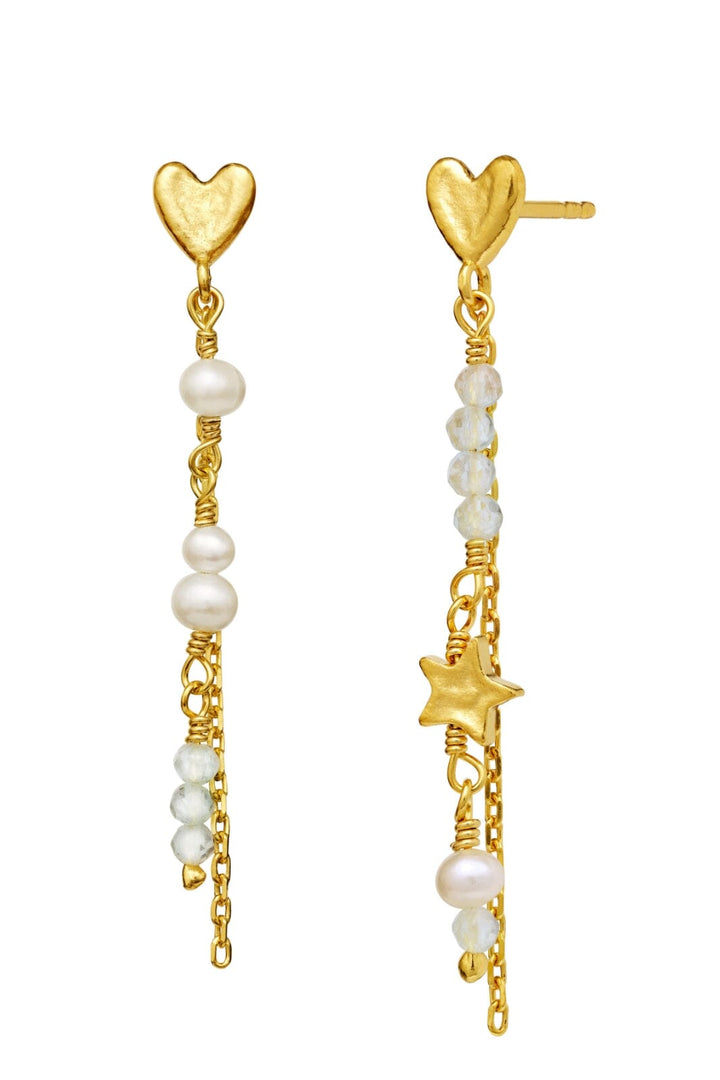 Maanesten - Silma Earrings - 18 Ct Gold Plated 925 Sterling Silver