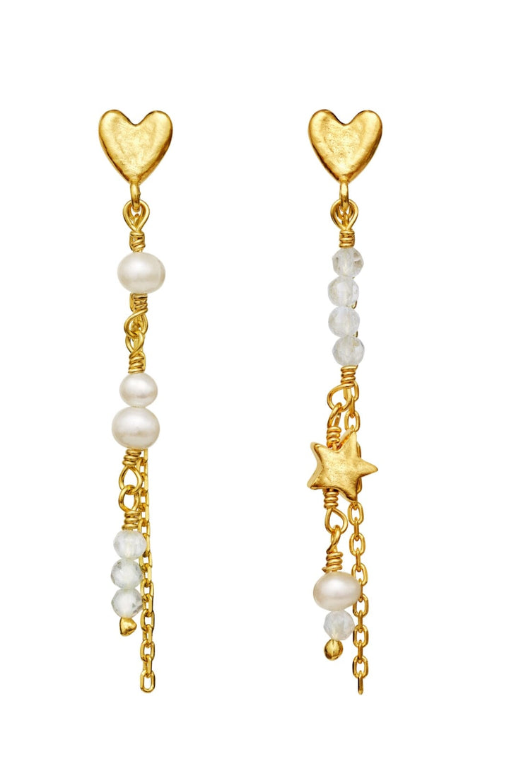 Maanesten - Silma Earrings - 18 Ct Gold Plated 925 Sterling Silver